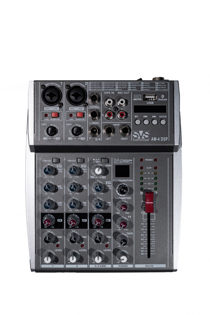 SVS Audiotechnik mixers AM-4 DSP Аналоговый микшерный пульт, 4-канала в Магдагачах